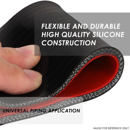 2.25" 3-Ply Turbo Intake Pipe Silicone Coupler Hose for