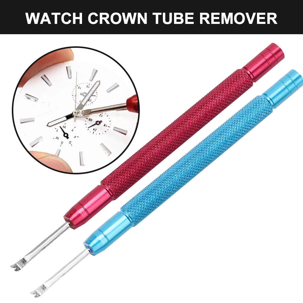 2-Pack Watch Hand Plunger Puller Remover Tool Set for Watch Repair