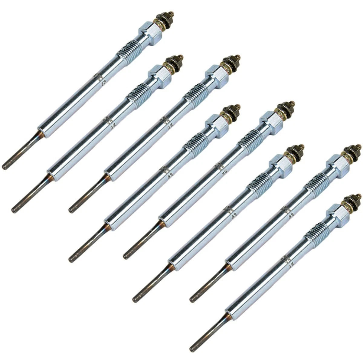 Set of 8 Glow Plugs SET-AC62G for Chevy GMC Sierra 2500 HD (2001–2004)