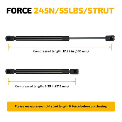 Set of 2 Tailgate Assist Shocks for Truck (C16-15120)