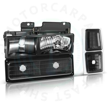 Headlight Assembly Set for Chevy Silverado (1994–1998)