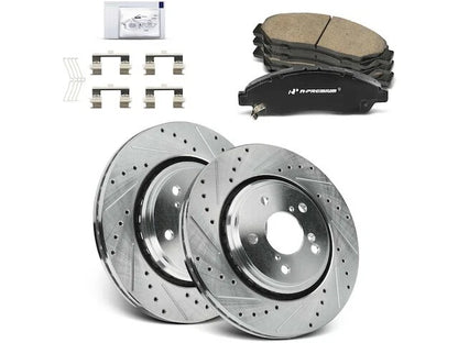 Brake Pad and Rotor Kit for Acura MDX (2017–2020) APR 96217WJCQ