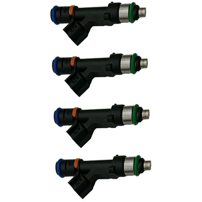 Set of 4 Fuel Injectors for Ford Fusion Focus Transit Connect C-MAX (2006–2020)