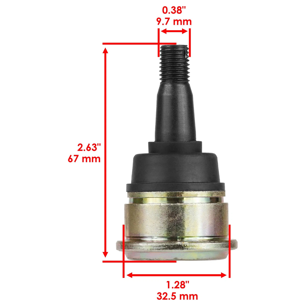 Lower Ball Joint for Yamaha Raptor 660R (2002–2004) HI5713BJ114JU