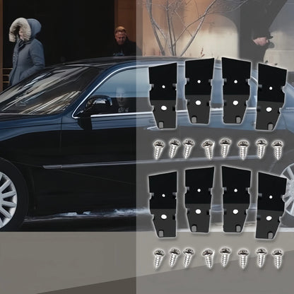8Pcs Door Pull Strap End Caps Repair Kit for Lincoln Town Car (2003–2011)