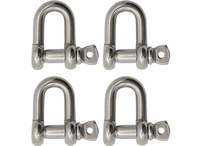 Set of 4 Stainless Steel Chain Shackles for BoatTector (3006.8269.4)
