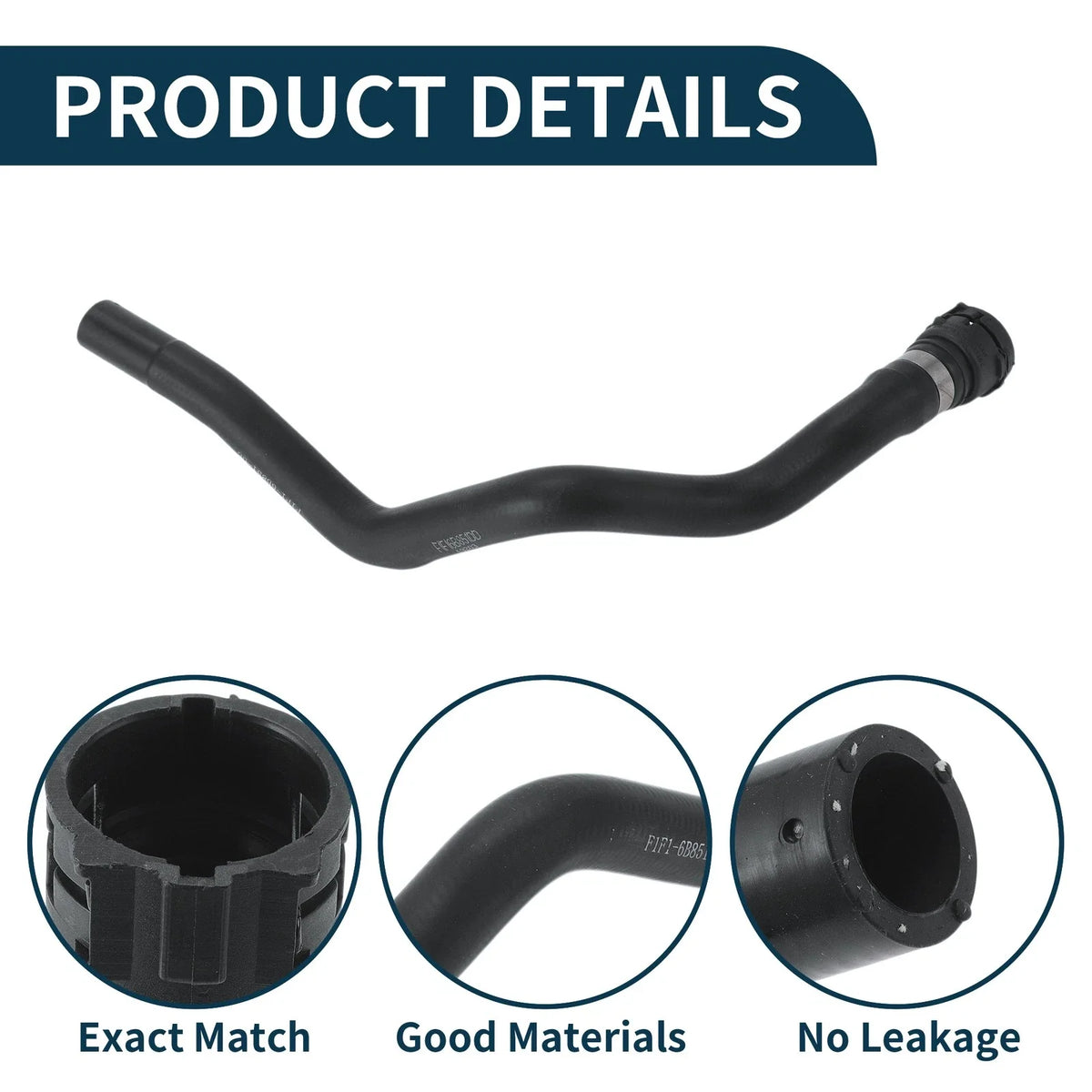 Radiator Hose No.F1F16B851DD for Ford Focus (2015) Rubber Heating Pipe