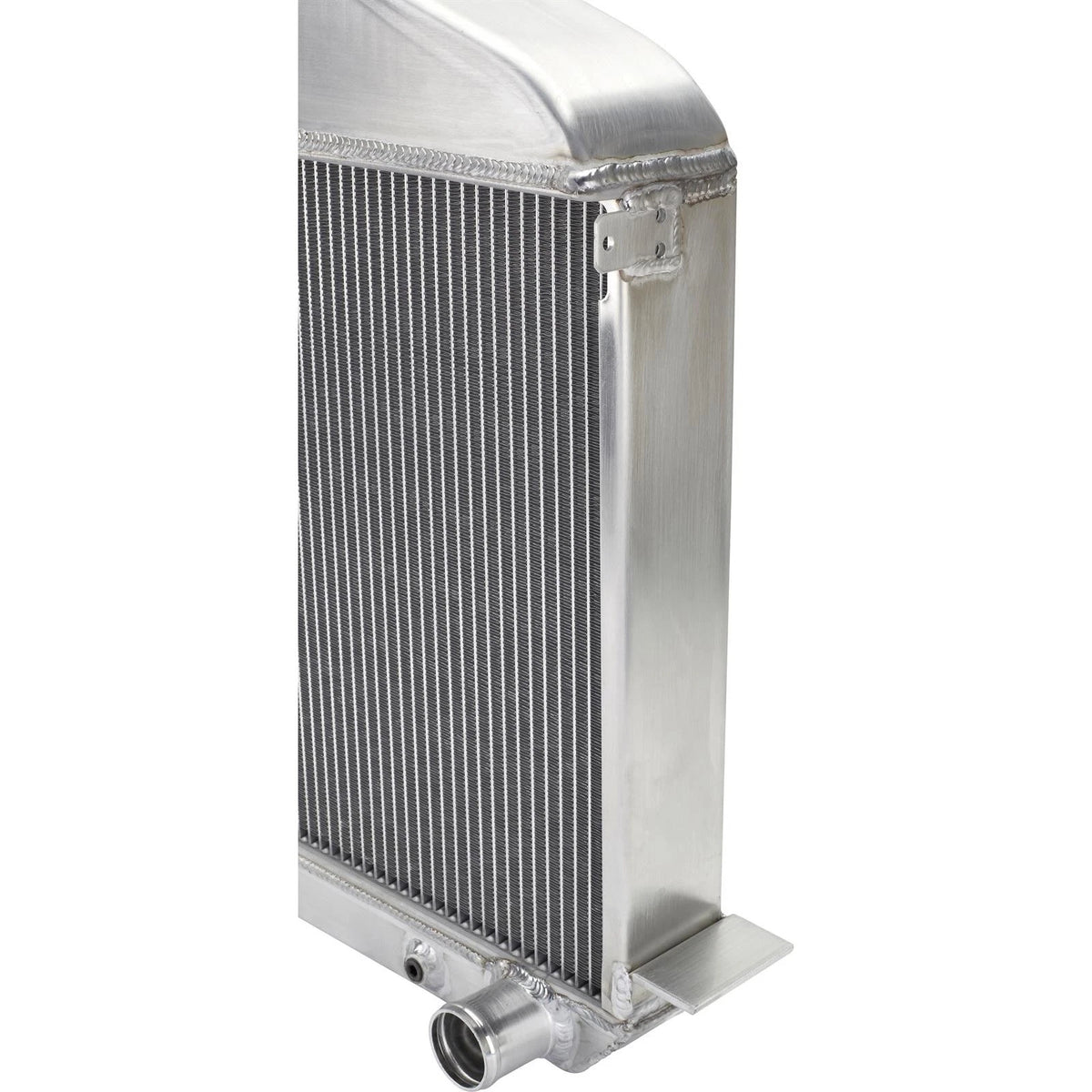 Buffed Aluminum Radiator for Chevy T-Bucket (1917–1923) 91015600-B