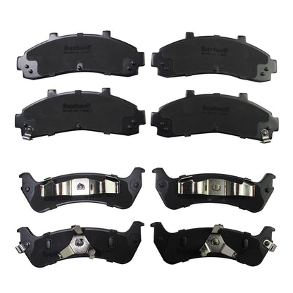 Set of 4 Ceramic Brake Pads for Ford Explorer Ranger (1998–2001) P-652 P-667