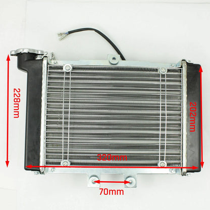 Radiator with Fan for Atomik 150/200/250CC ATV Quad Buggy Go Kart