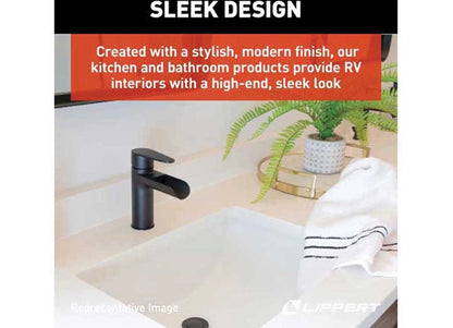 17" x 20" Oval Lavatory Sink for Lippert