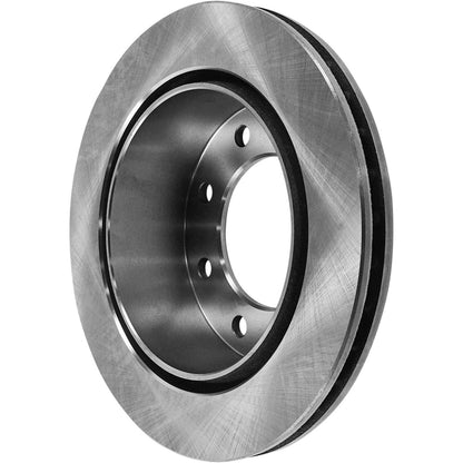 Set of 2 Front & Rear Brake Disc Rotors for Chevy Express Van, Suburban, Yukon 2500