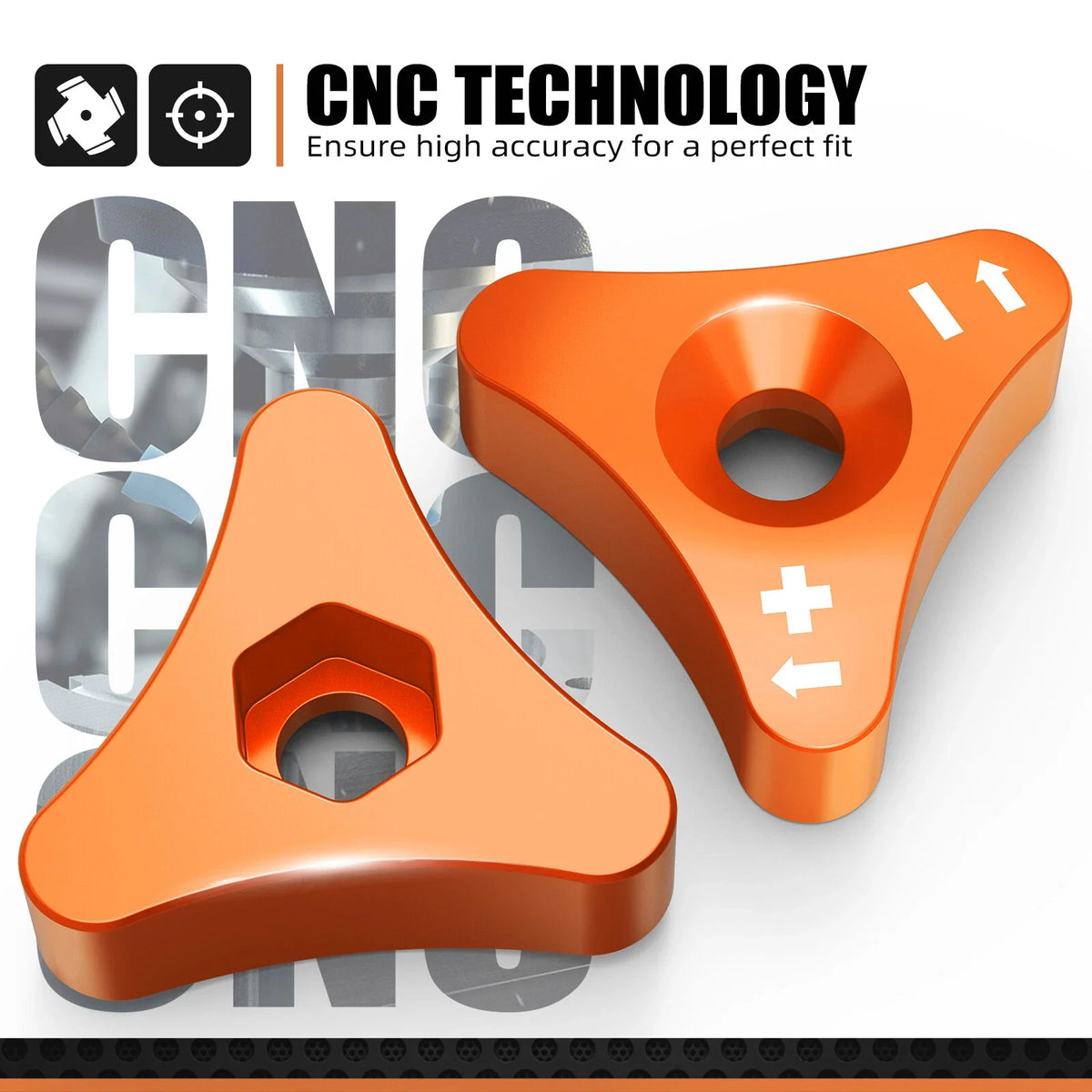 CNC Fork Knob Adjusters Bolt for KTM 125-500 EXC SX SXF XCW 690 (2000–2023)