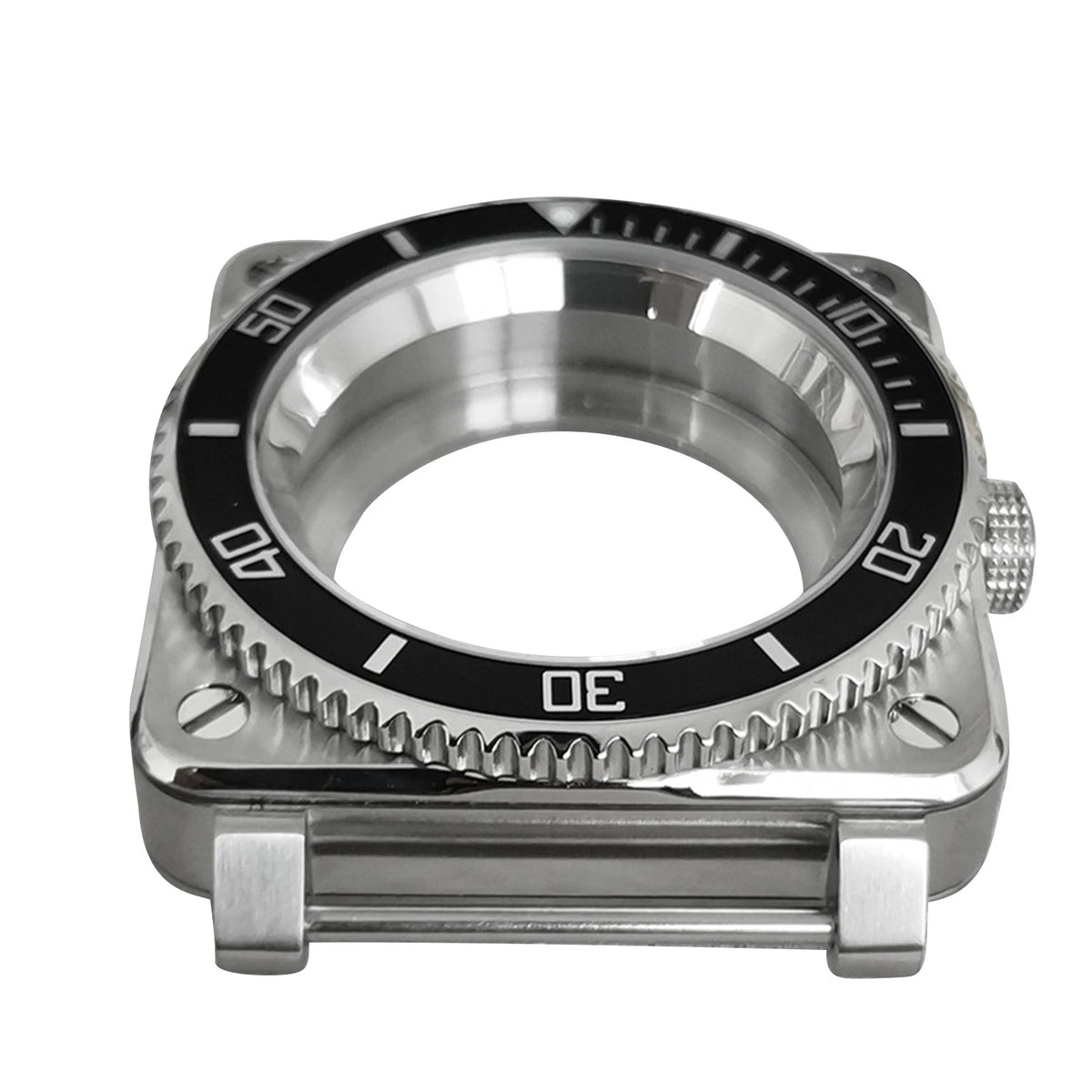 Waterproof Stainless Steel Watch Case for NH35/NH36/4R Movement