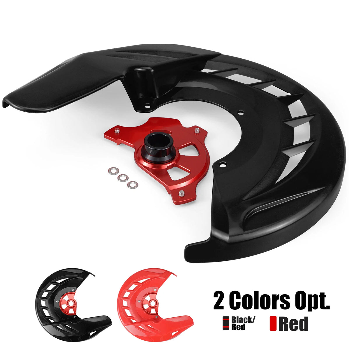 CNC Front Brake Disc Rotor Cover Guard for Honda CRF450R CRF450X CRF250R CRF250X