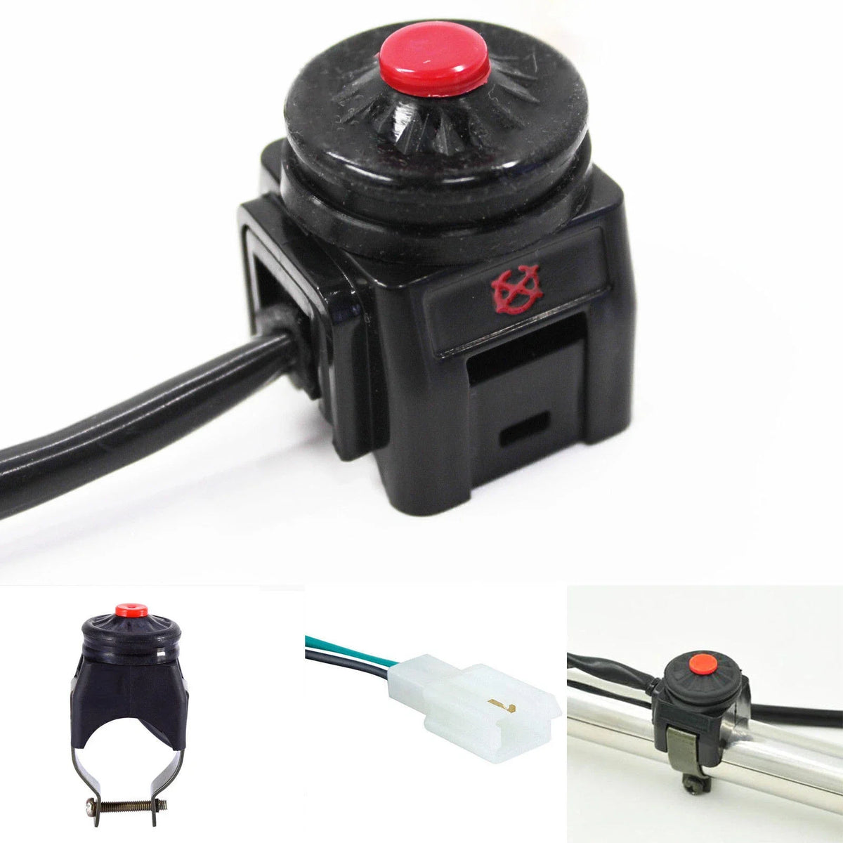 Kill Off Stop Switch for Motorcycle ATV Dual Sport Dirt Bike