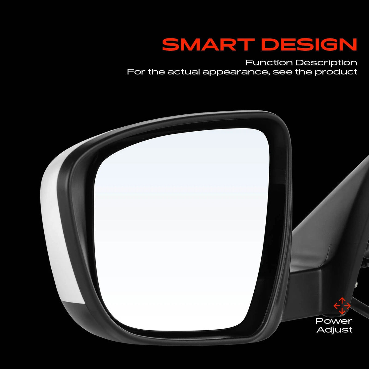 Driver Power Mirror for Nissan Rogue (2014–2020) - 963029TB0A, 963749TB0A, NI1320267