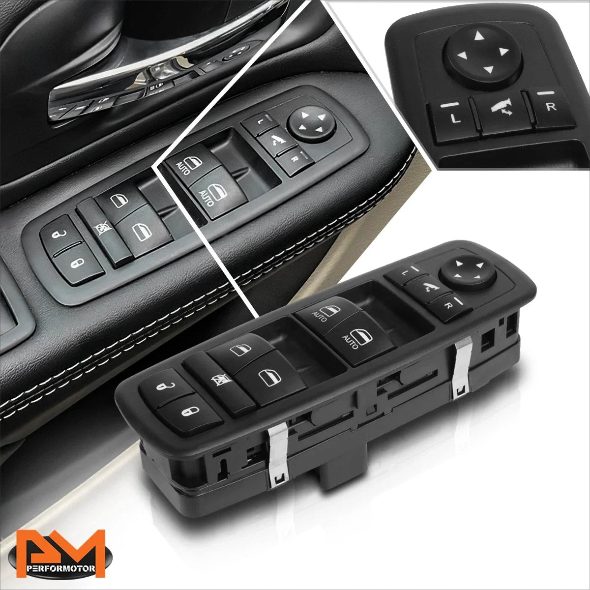 Driver Side Master Power Window Control Switch for Grand Caravan/Ram Truck (2012–2019)