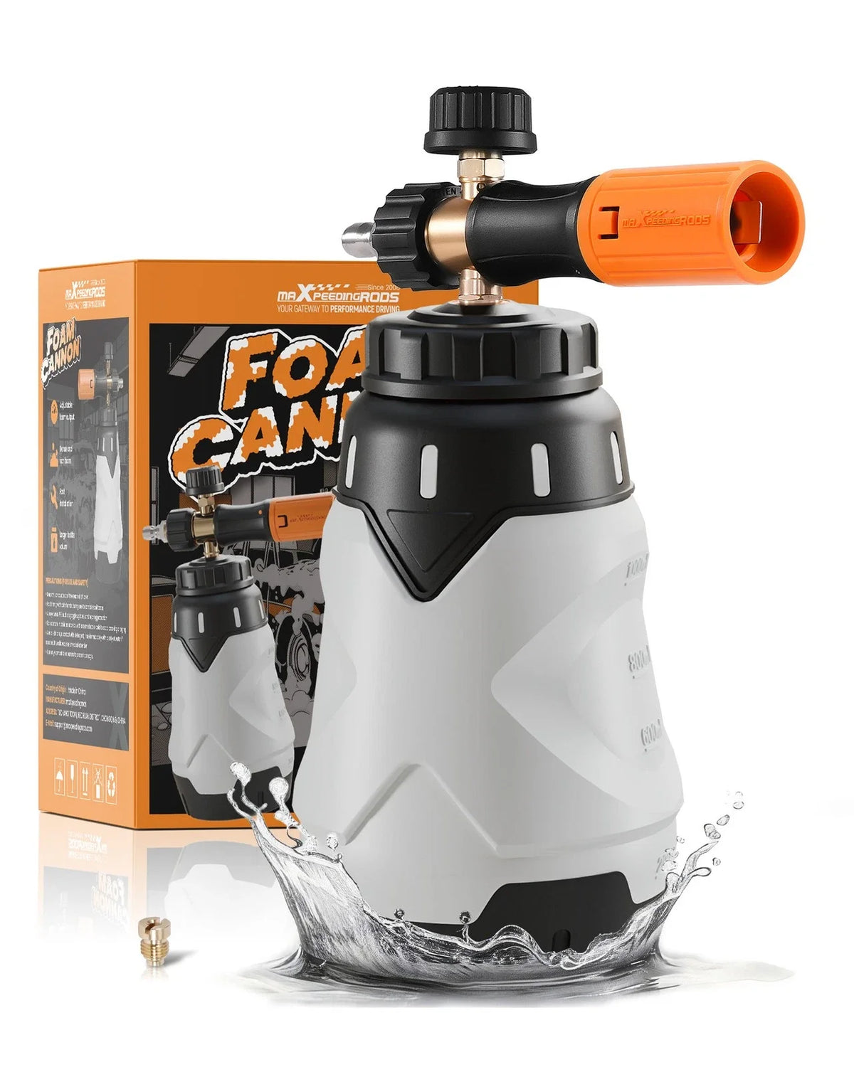 Foam Cannon 1.3L for Universal Pressure Washers (1/4" Quick Connect)