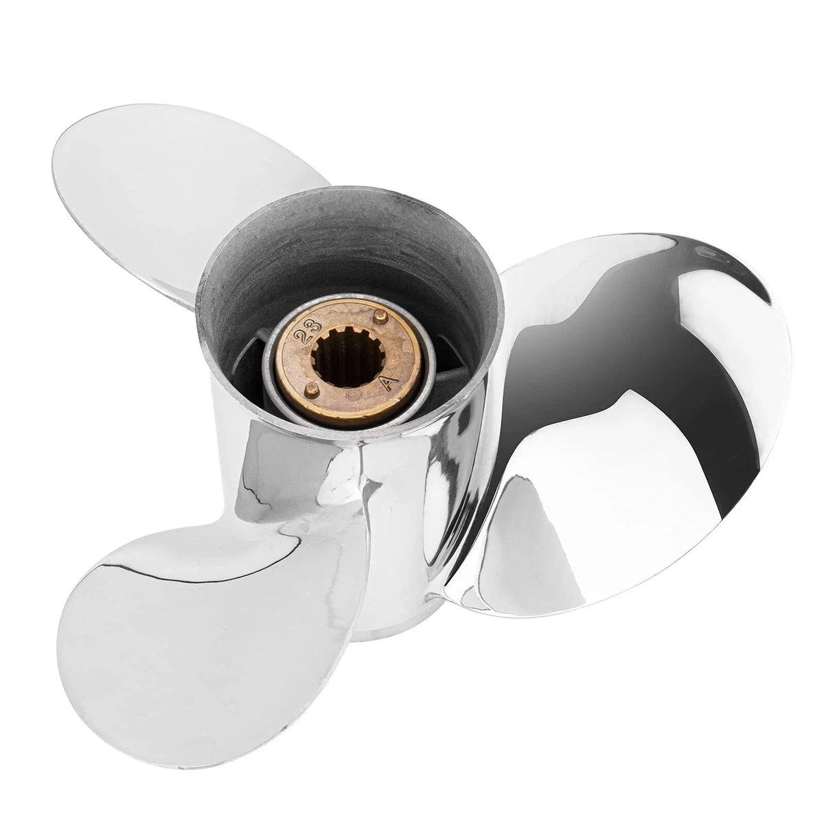11 1/8 x 13 Stainless Steel Propeller for Mercury 25-70HP (13 Spline, RH)