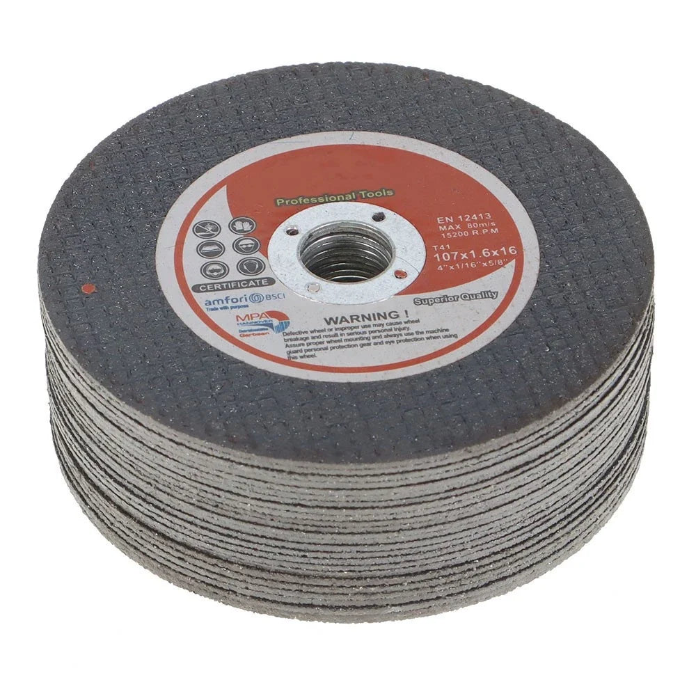 Set of 25 Cut-Off Wheels for Die Grinder (4" X 1/16" X 5/8")