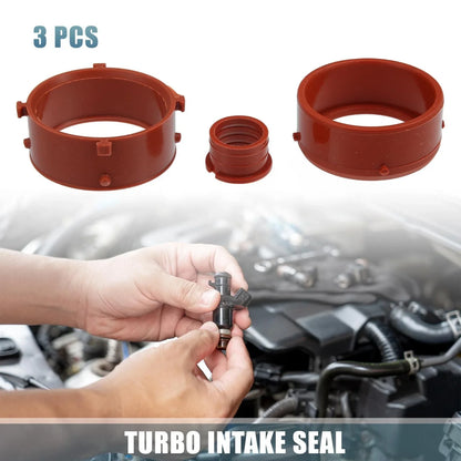 2pcs Turbo Intake Seal Rubber A6420940080 for Mercedes-Benz R320 (2007–2008)