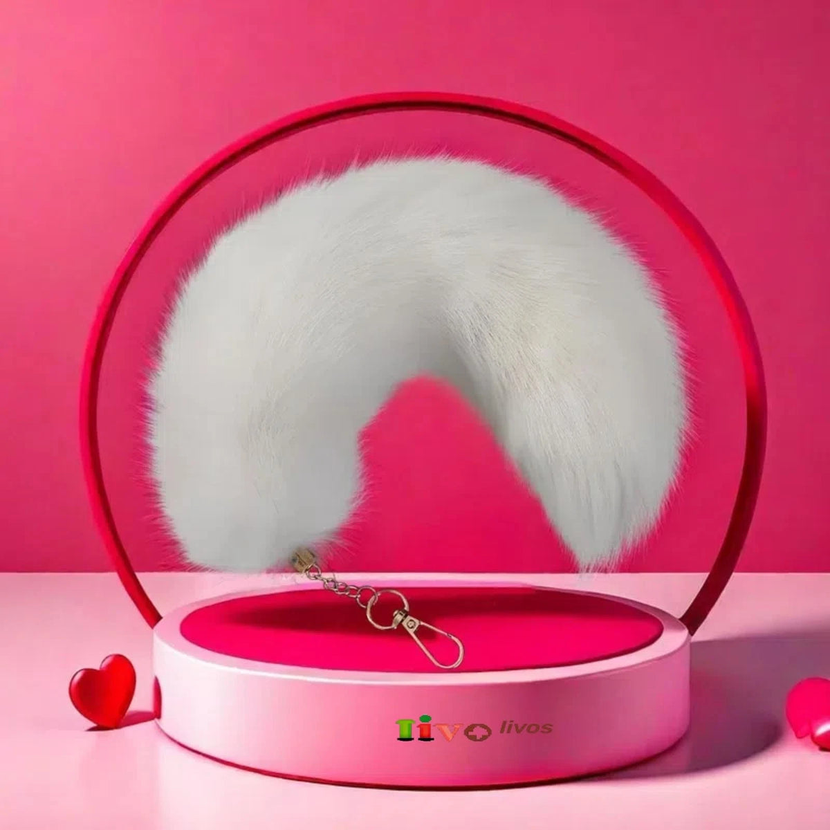 Fluffy Therian Fox Tail for Universal Use (16-18 inches)