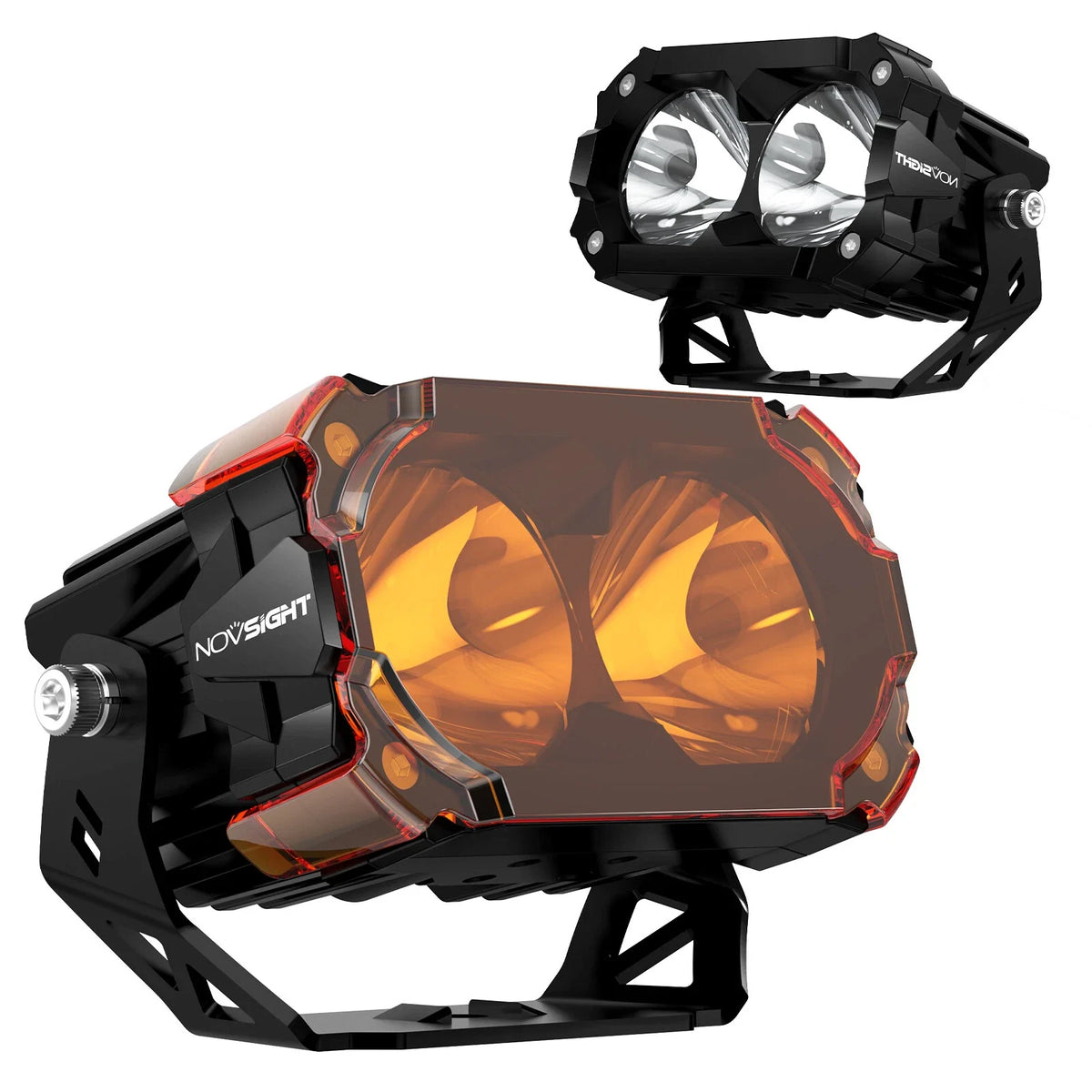 2X 4.5" LED Work Light Bar Pods for Truck SUV ATV (Off Road)