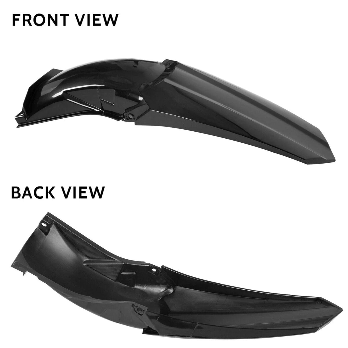 9Pcs Black Plastic Body Work Fairing Kit for Honda CR125R CR250R (2002–2007)