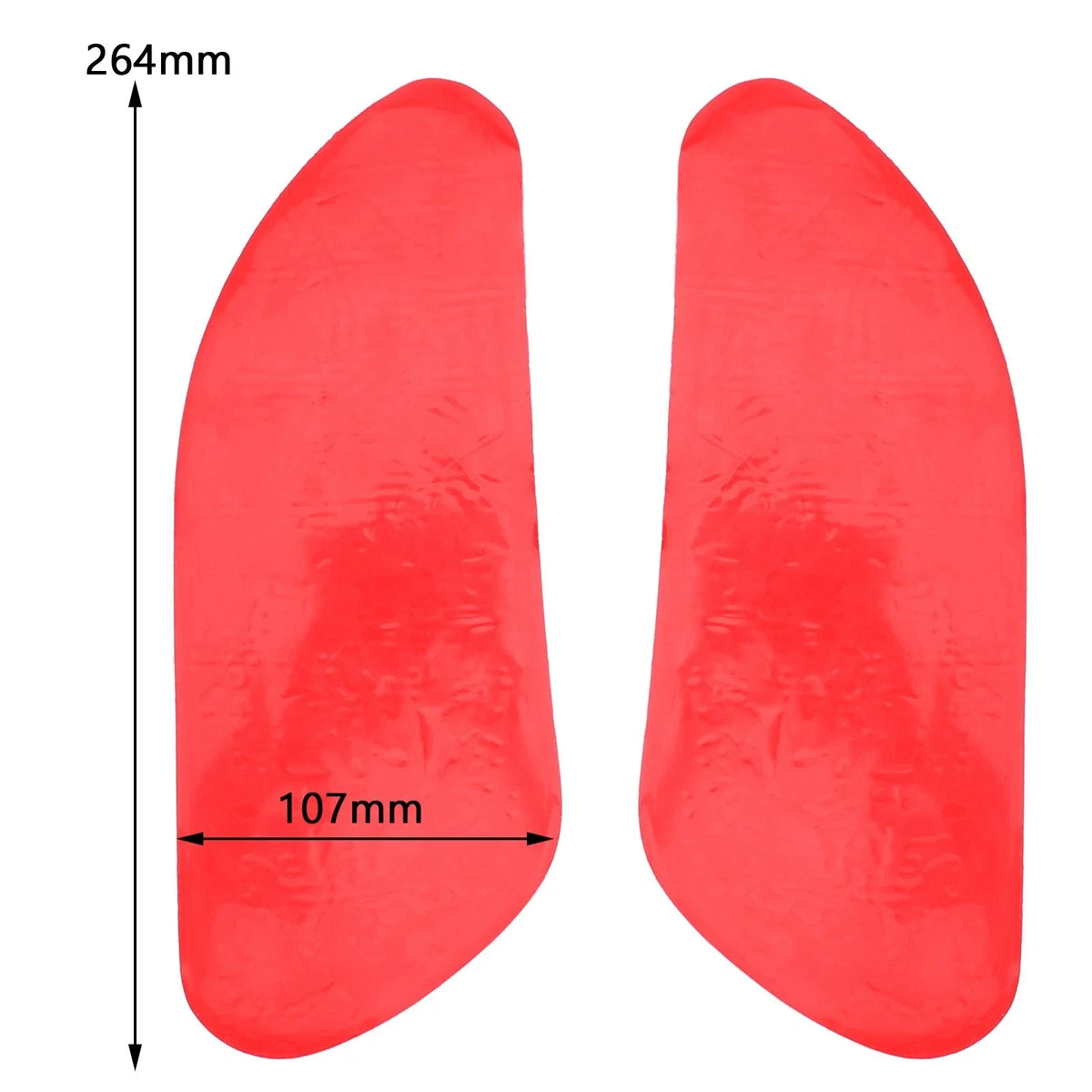 2X Side Tankpad Fuel Tank Protector for Triumph Speed Twin 1200 (2019–2023) Rubber