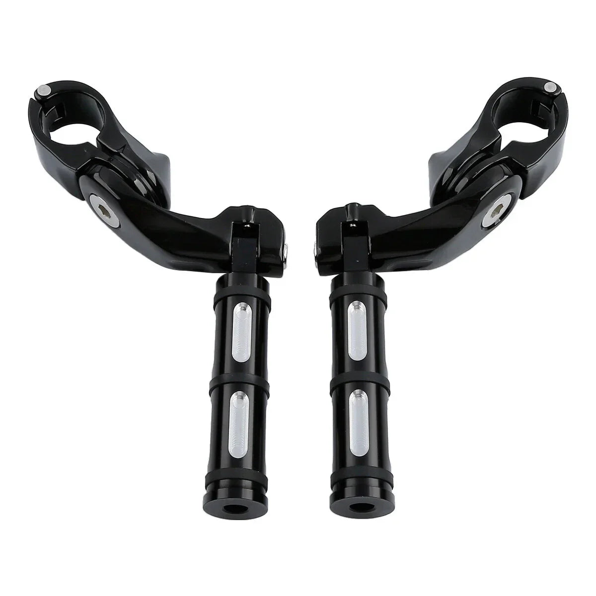 Rear Passenger Floorboards & Highway Foot Pegs for Harley Street Glide (93-25)