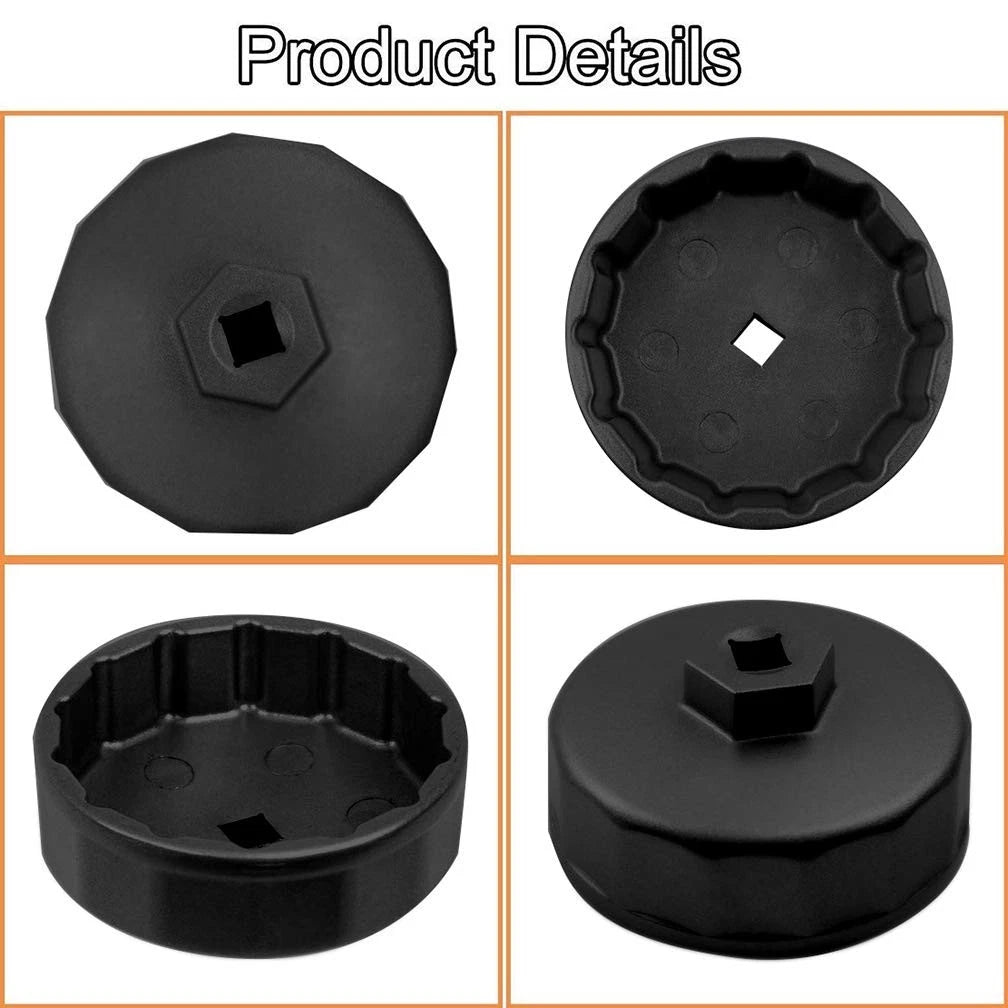 74mm 14 Flutes Oil Filter Wrench for Volkswagen, Mercedes