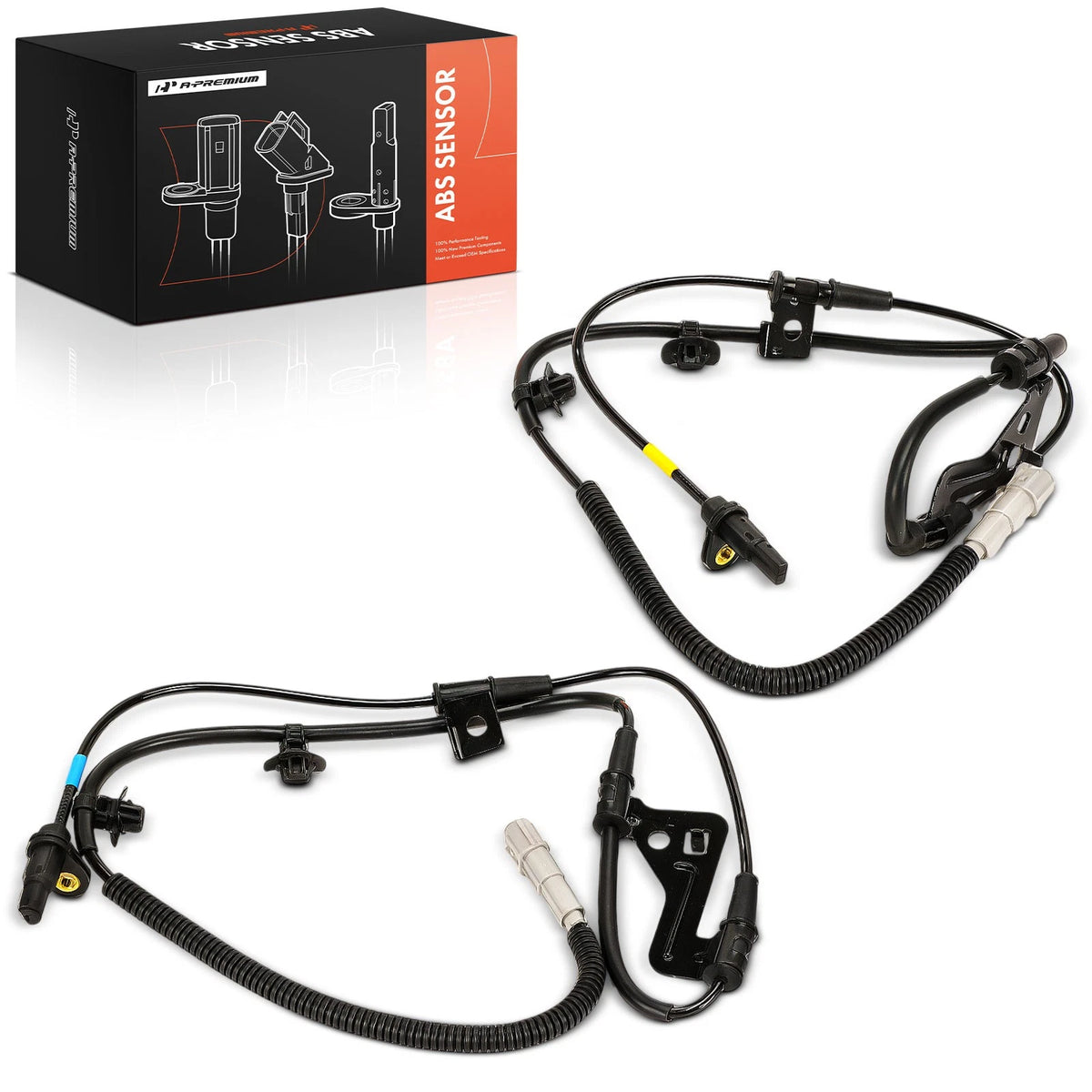 2X Front ABS Wheel Speed Sensor for Kia Seltos (2021–2024) 58930Q5000, 58940Q5000