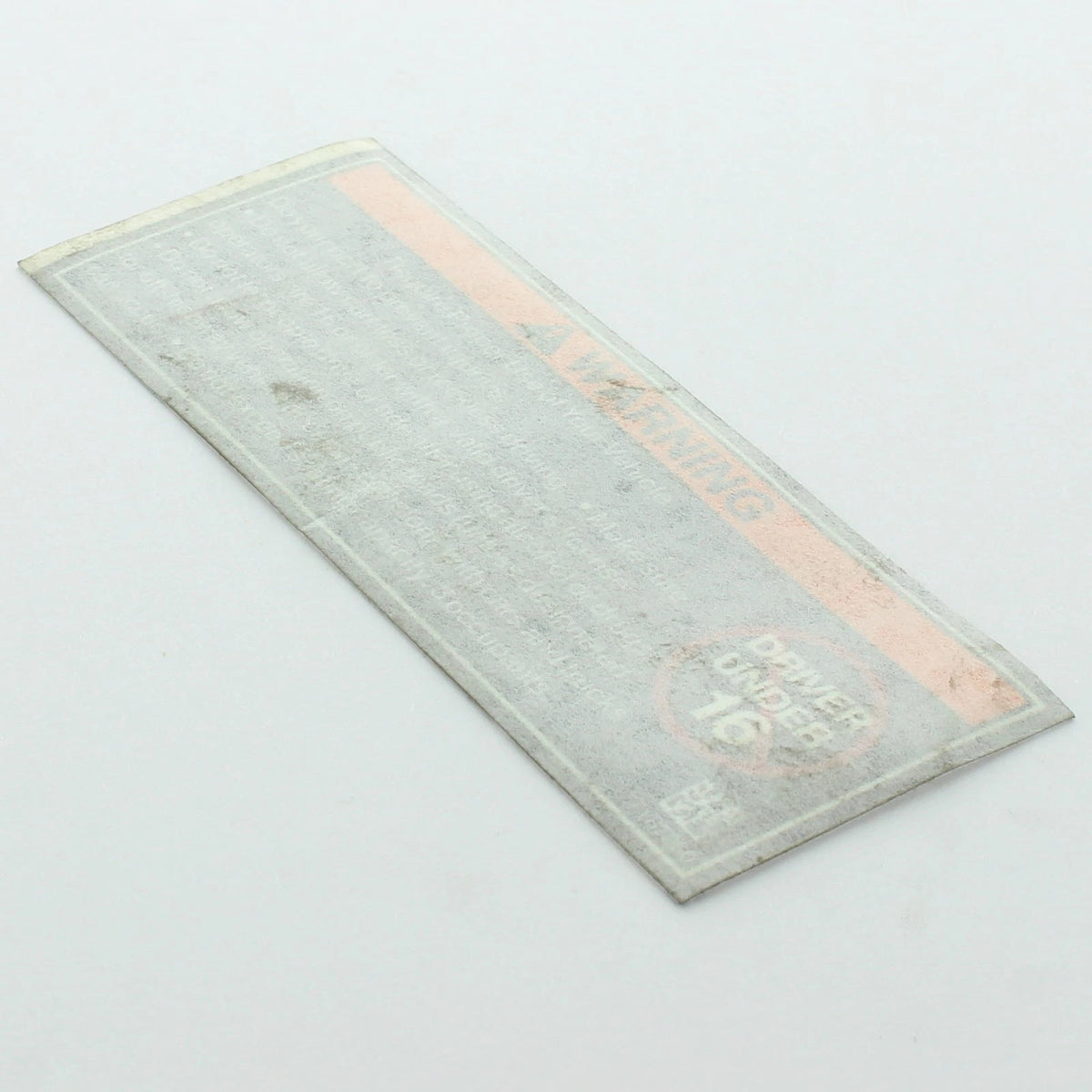 Proper Use Warning Decal for Polaris (7187260)