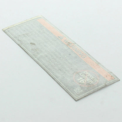 Proper Use Warning Decal for Polaris (7187260)