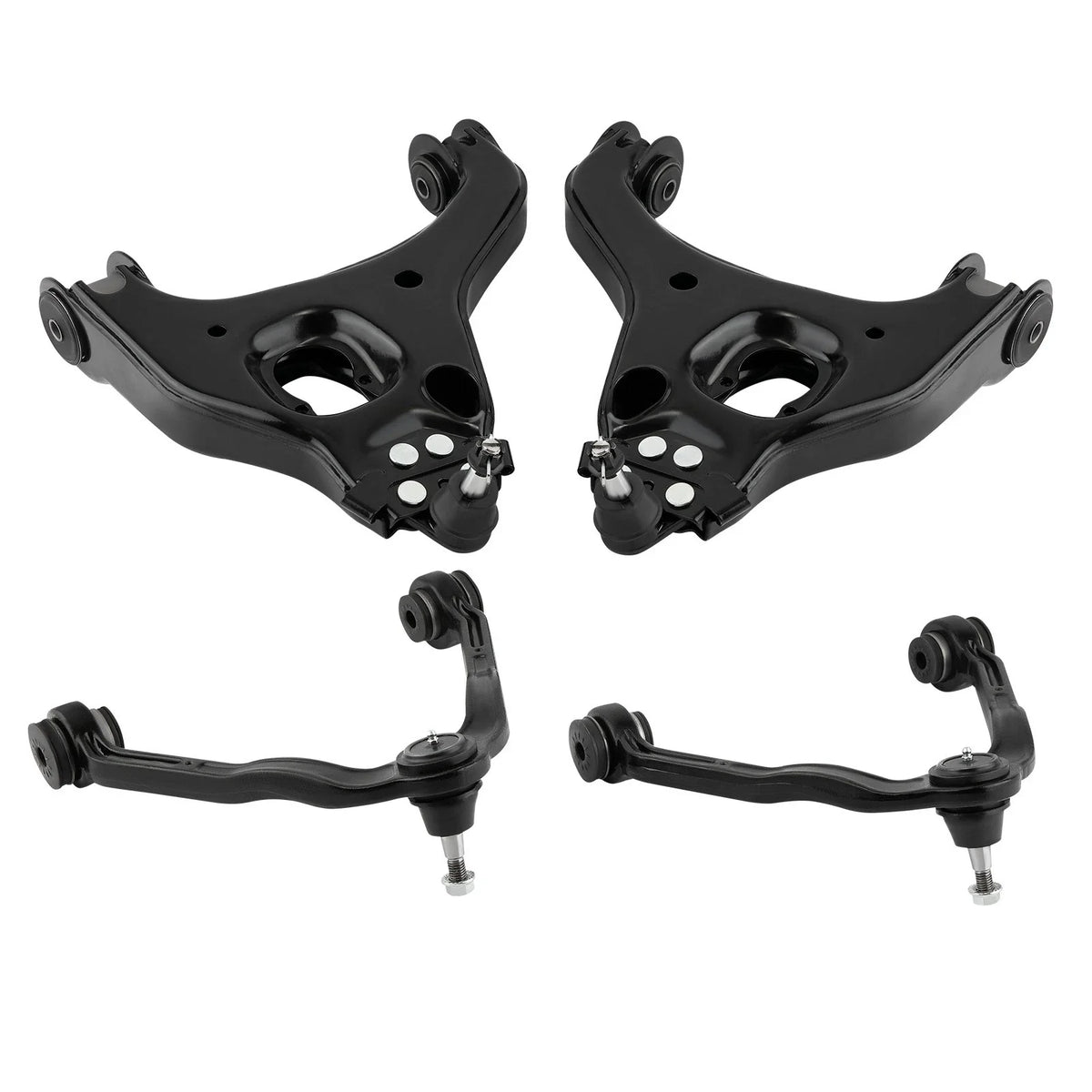 Set of 2 Front Control Arms for Chevy Silverado Sierra 1500 (1999–2006) RWD