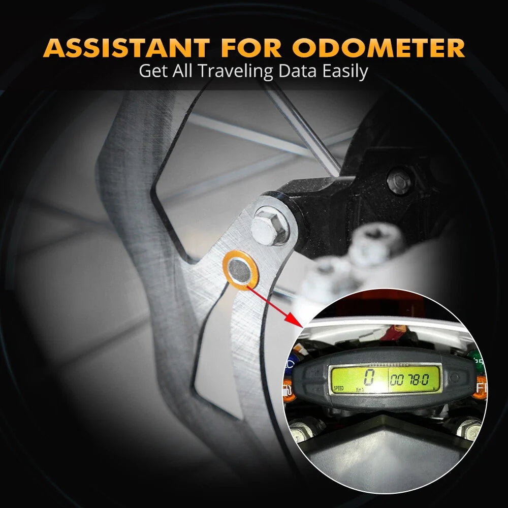 Speedo Odometer Magnet for KTM 125 250 300 500 530 EXC XCW TPI Six Days (2003–2023)