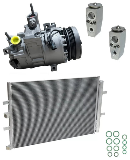 AC Compressor Kit With Condenser for Ford Transit-150 (2022–2022) Rear
