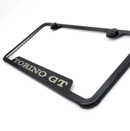 License Plate Frame Notched Stainless Replacement for Ford Torino GT (1968–1970)