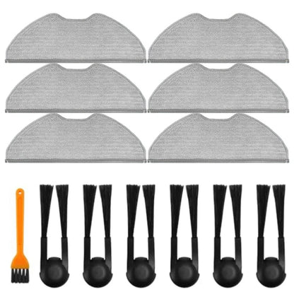 Side Brush and Mop Cloth Set for Xiaomi Robot Vacuum H40 OV51 (2020–2023)