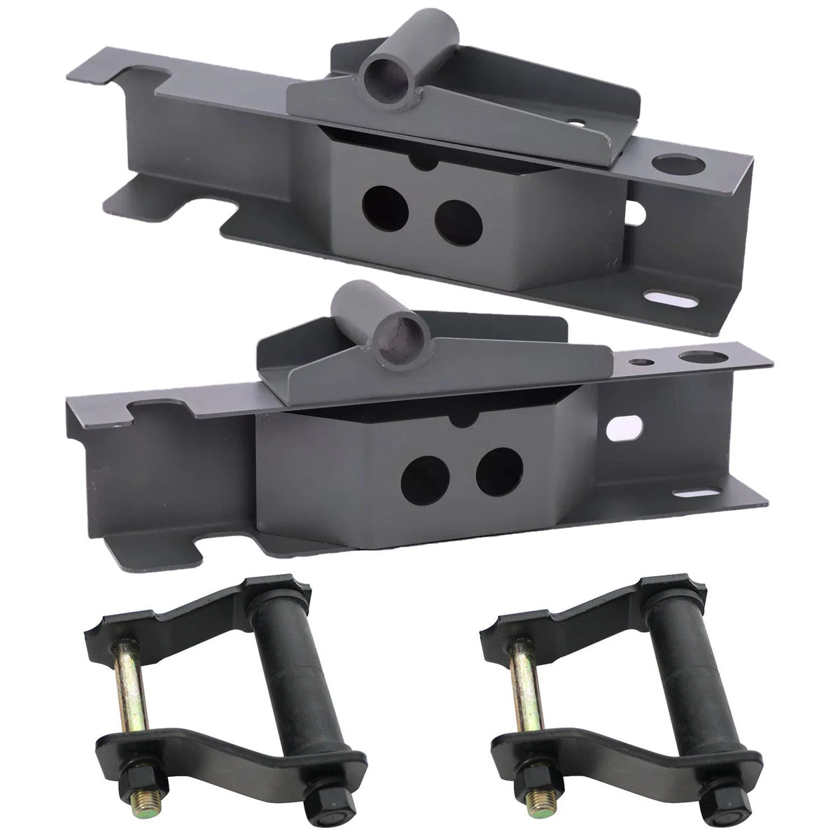 Rear Frame Rust Repair & Leaf Spring Shackles for Toyota Tacoma (1996–2000)