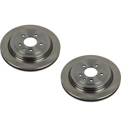 Set of 2 Powerstop Brake Discs Rear for Cadillac ATS (2013–2018) SET-P15AR82158-2