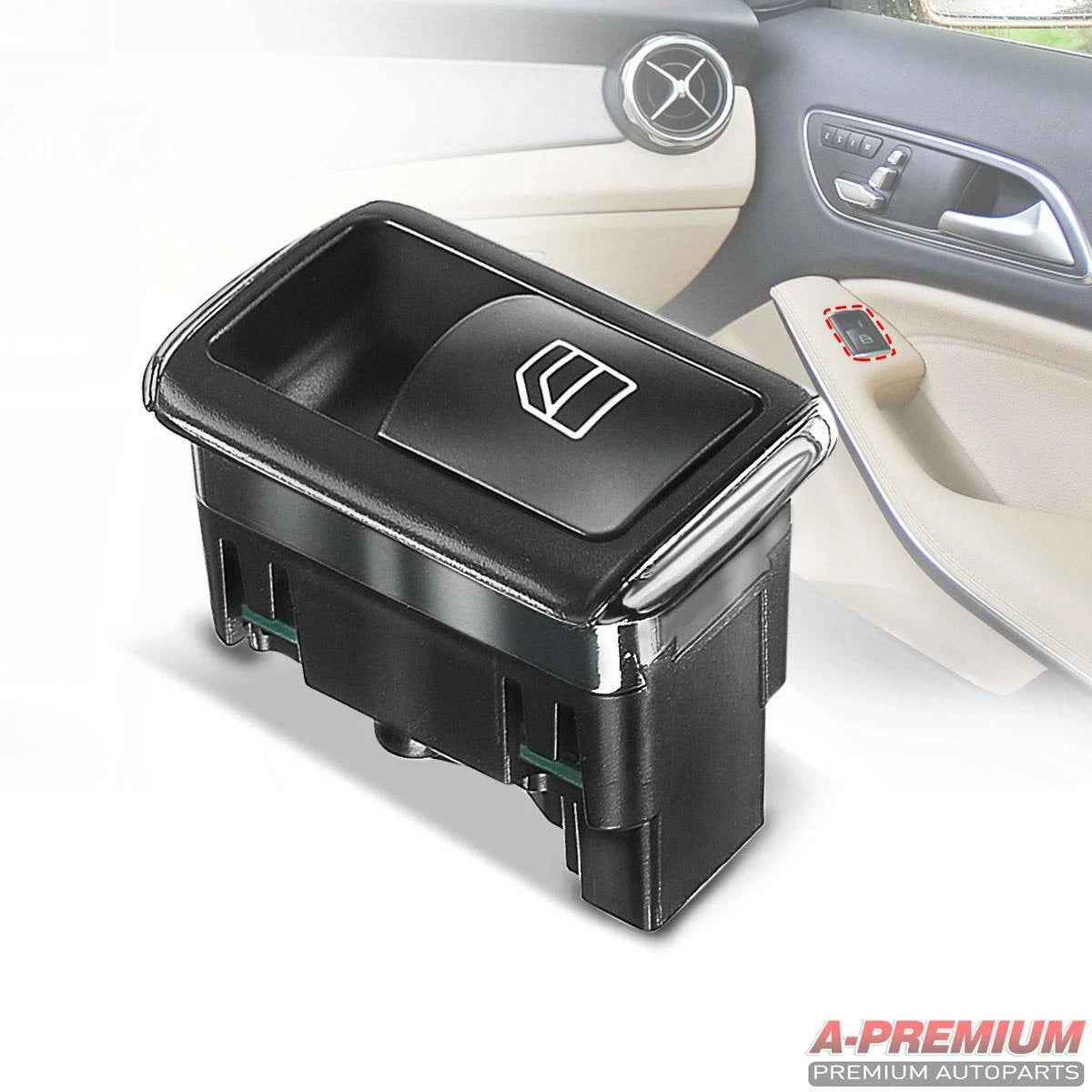 Power Window Switch for Mercedes-Benz C300 C350 E300 E350 (A2049058202, 2049058202)