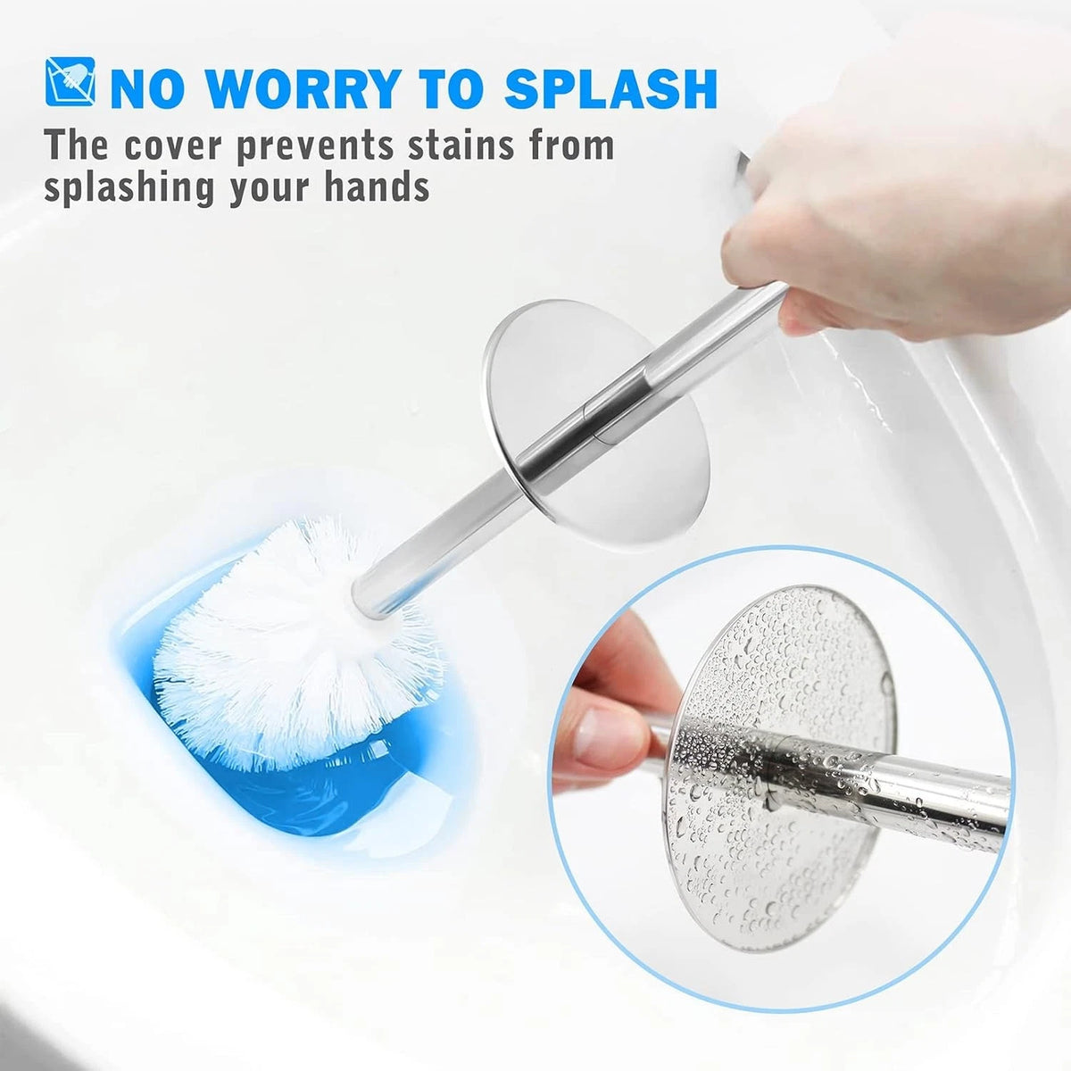 2X Toilet Brush and Holder for Universal Use (2023–2023)