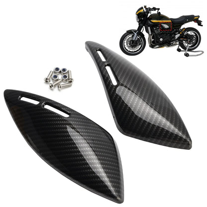 Gas Tank Side Cover Panel for Kawasaki Z900RS (2018–2024) Carbon T9