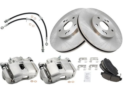 Set of 4 Brake Pads and Rotors for Acura TL (1999–2003) 21597KHNN
