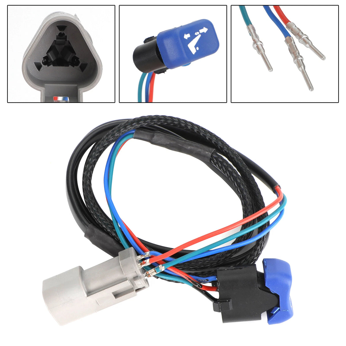 Power Trim Tilt Switch Assembly Kit for Johnson Evinrude Outboard (5006358, P010-C025)