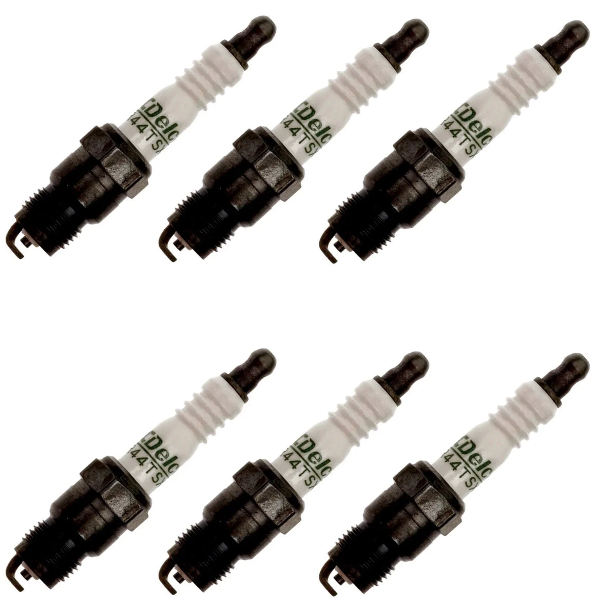 Set of 6 Spark Plugs for Buick Century, Chevy Monza, Oldsmobile, Pontiac V6