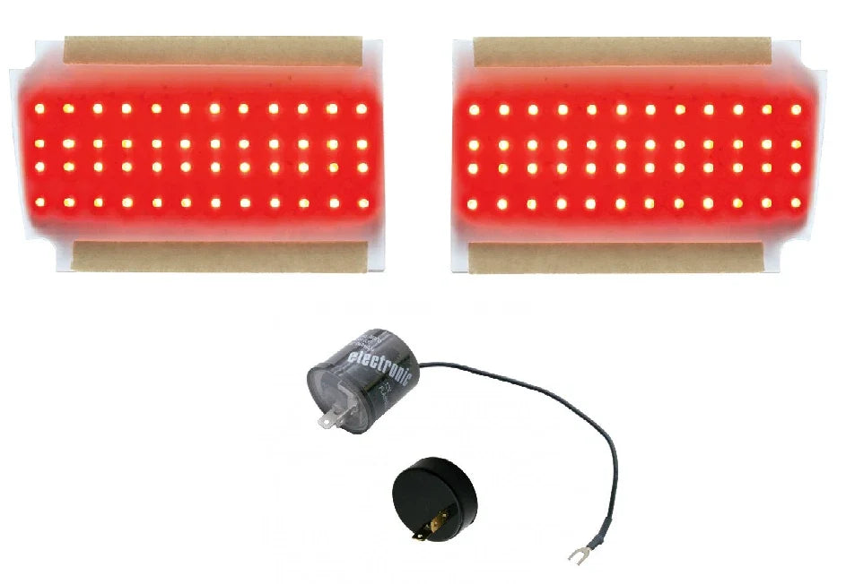 Pair of LED Tail Lights Replacement for 1970 Chevelle Left Right Inserts