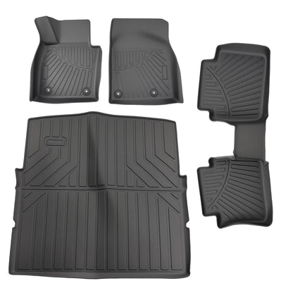 Set of 4 Carpet Floor Mats for Mazda CX-50 (2023–2025) Black TPE All-Weather